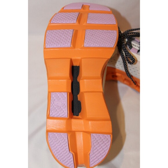 ON CLOUD WOMEN'S CLOUDMONSTER ATHLETIC RUNNING SHOES FLAME TUMERIC NWOB SZ 9 - Picture 5 of 5